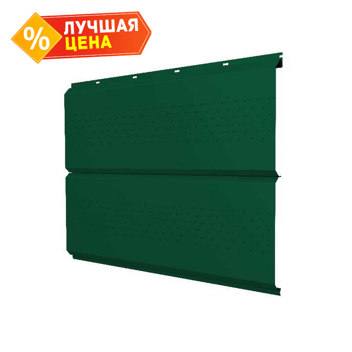 Софит ЭкоБрус new без перфорации 0,45 Drap RAL6005 зеленый мох